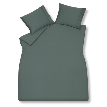 PURITY 87 dekbedovertrek | dark green
