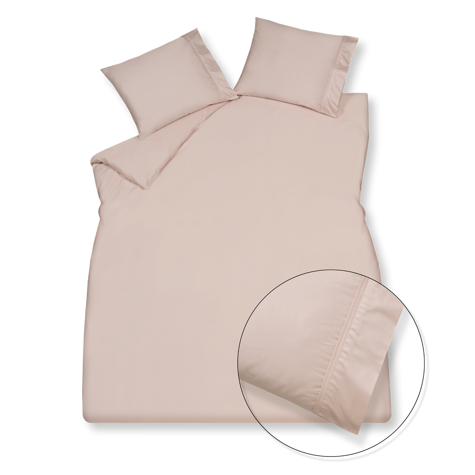 PURITY 87 XL dekbedovertrekset | sepia pink