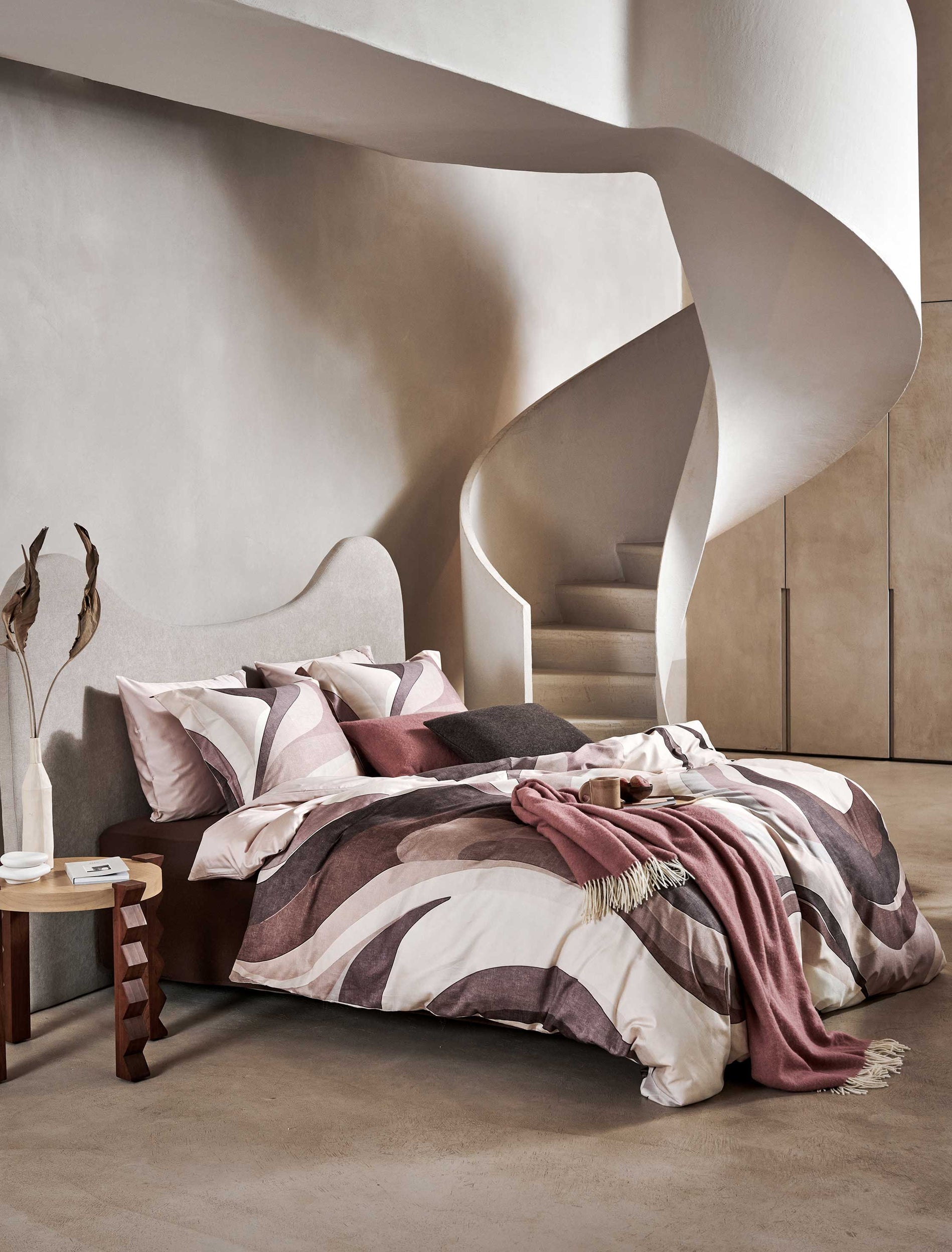 PURITY 87 XL dekbedovertrekset | sepia pink