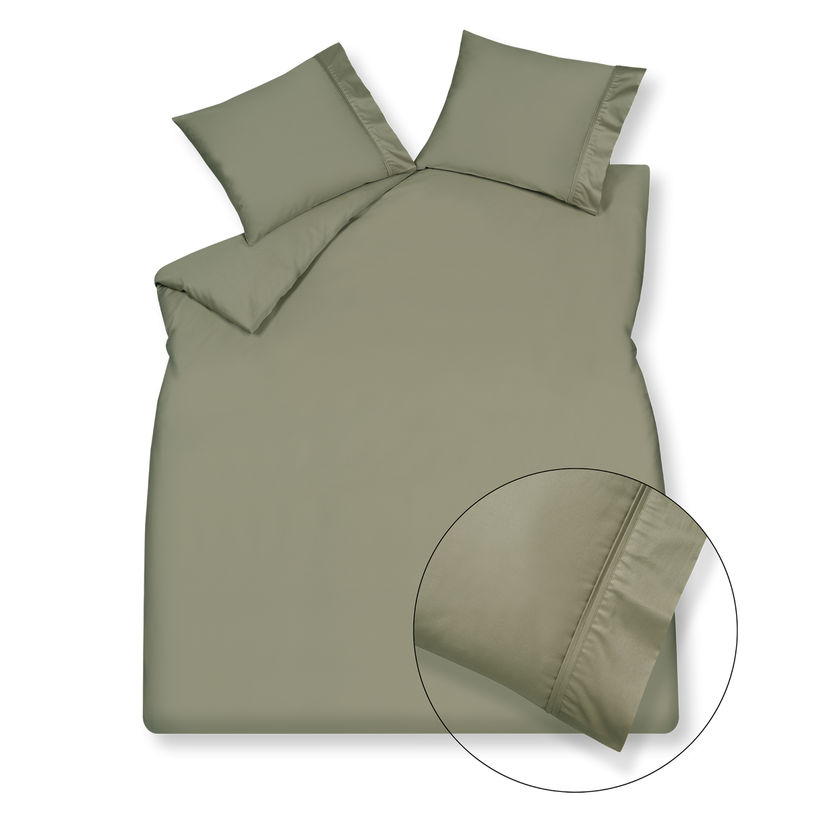 PURITY 87 XL dekbedovertrekset | thyme