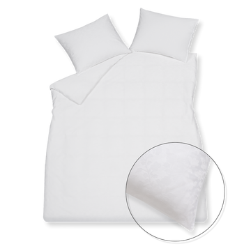 PURITY RAVENNA XL dekbedovertrekset | white