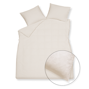PURITY RAVENNA dekbedovertrekset | cream tan