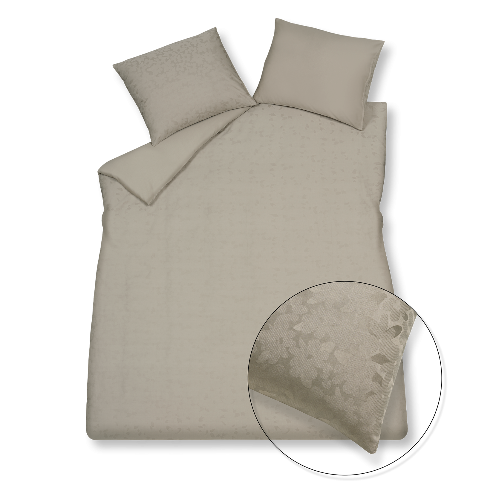 PURITY SANREMO XL dekbedovertrekset | salie