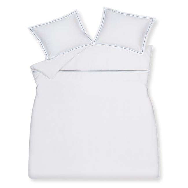 PURITY NAPELS XL dekbedovertrekset | dusty blue