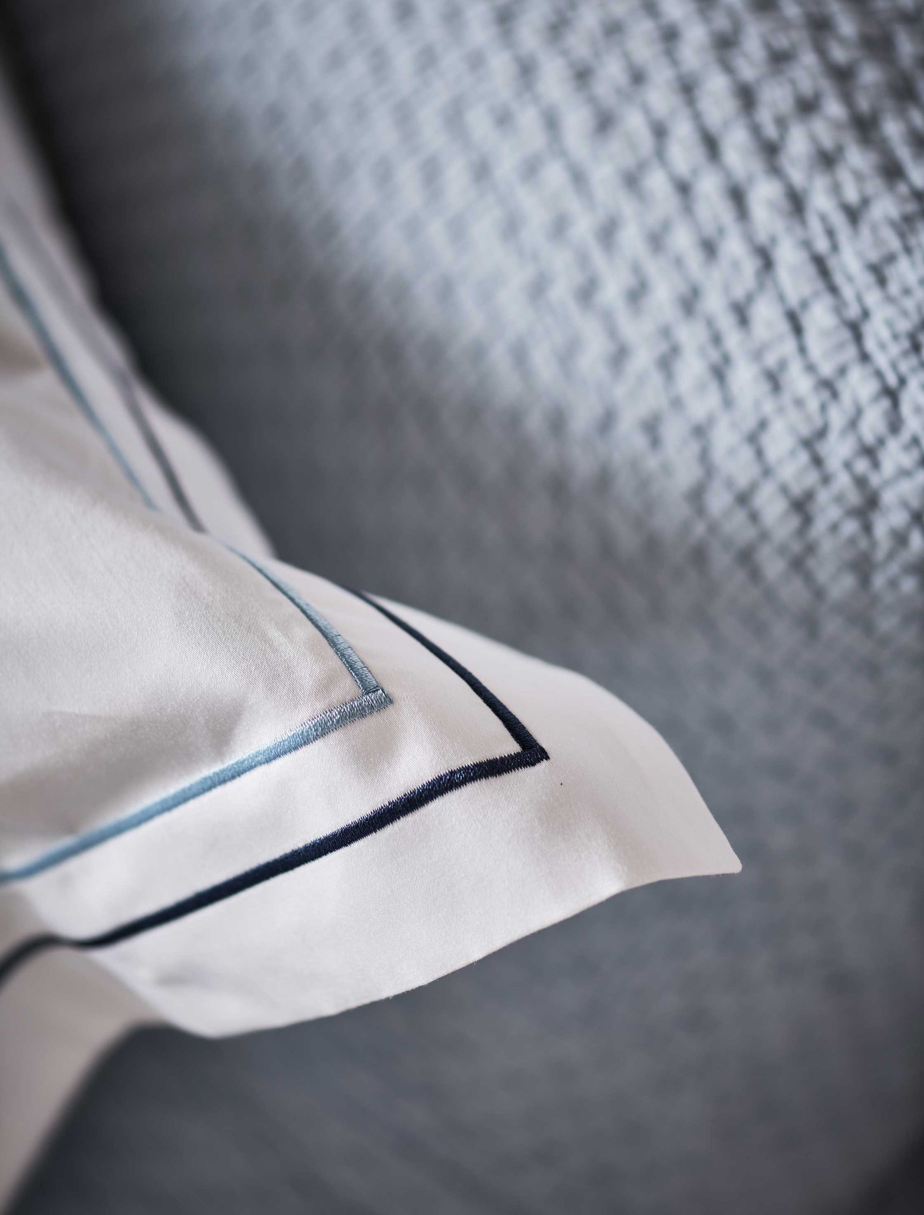 PURITY NAPELS XL dekbedovertrekset | dusty blue