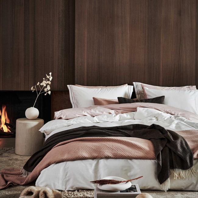 PURITY NAPELS XL dekbedovertrekset | rosewood