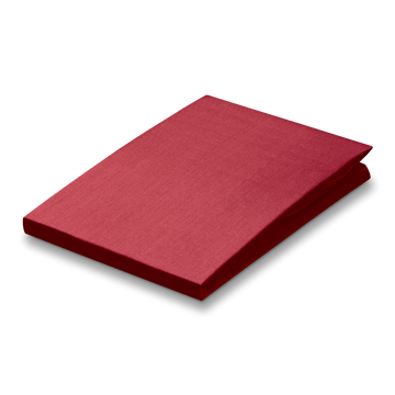 PERCALE lakensets bourdon | ruby red