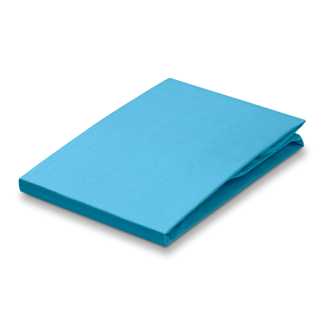 PERCALE lakens glad | aqua