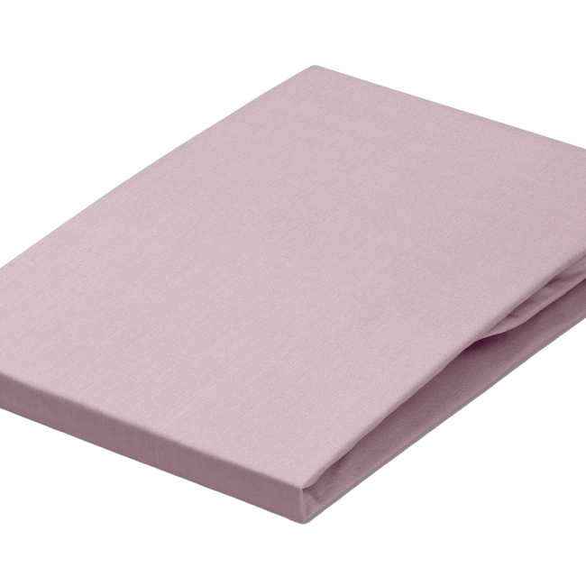 PERCALE hoeslaken | sepia pink