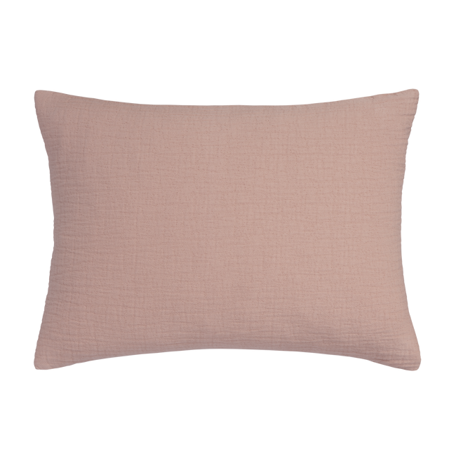 Pure 68 in de kleur blush kussensloop heeft een licht geweven structuur en is gemaakt van 100% katoen. Pure 68 is een mooie eyecatcher in je slaapkamer. 