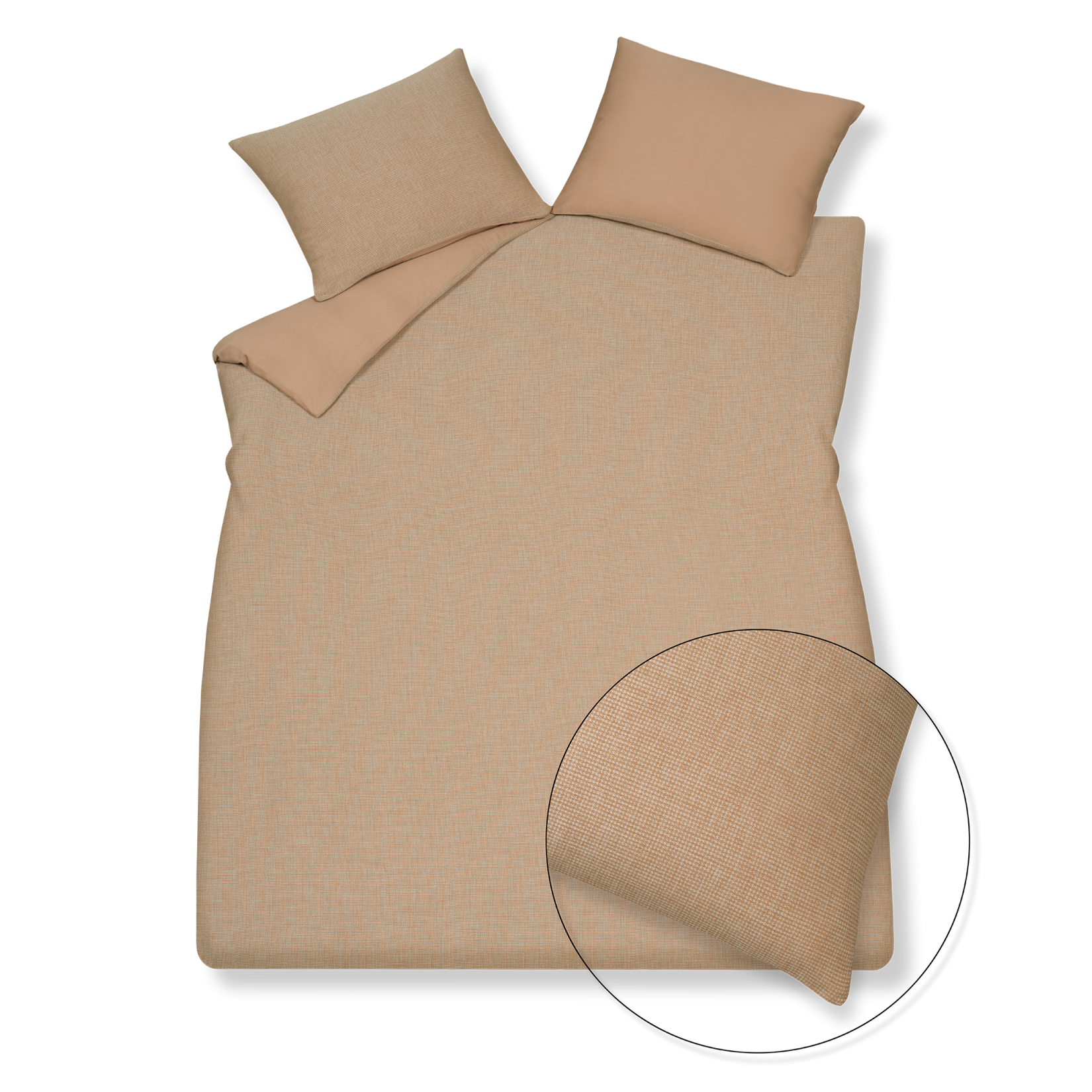 Pure 85 dekbedovertrekset | praline