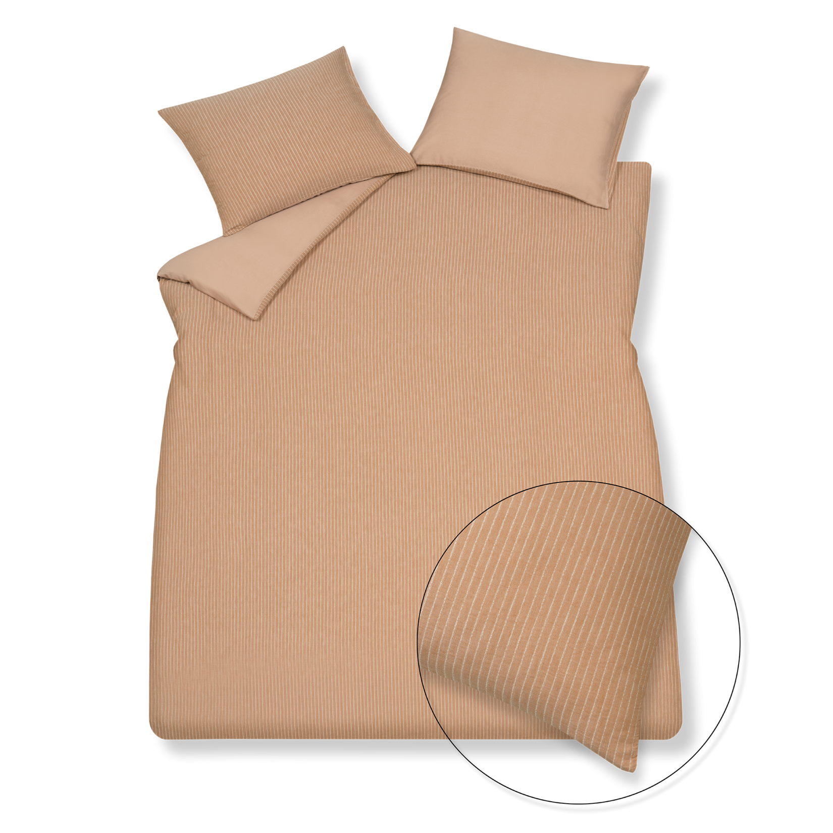 Pure 86 dekbedovertrekset | praline