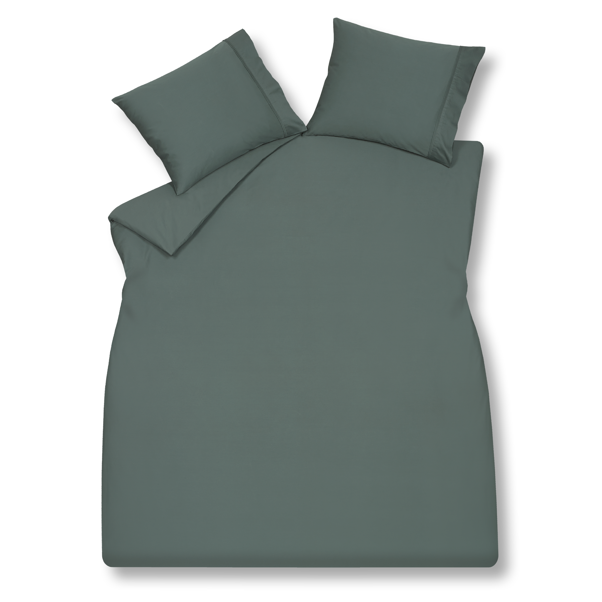 PURE 07 dekbedovertrek XL | dark green
