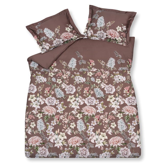 ROSALIE dekbedovertrekset | rosewood