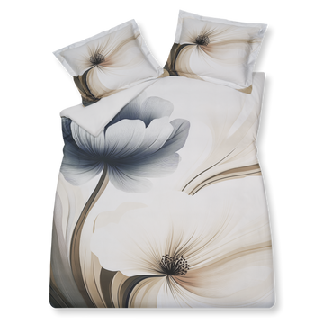 SAFFIRA dekbedovertrekset | cream tan