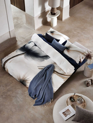 SAFFIRA dekbedovertrekset | cream tan