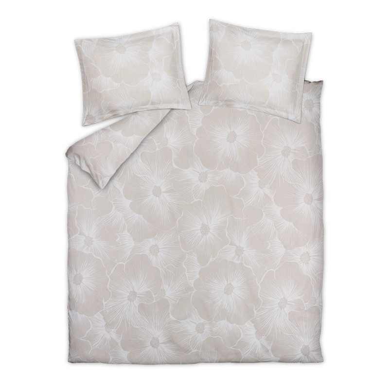 BLOOMLINE XL dekbedovertrekset | stone