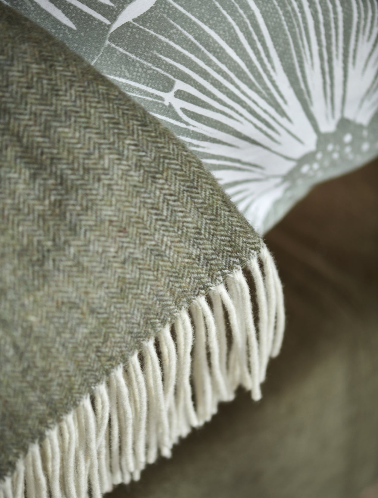 BLOOMLINE dekbedovertrekset | pistache