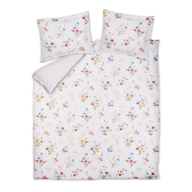 SOFT FIELDS Xl dekbedovertrekset | cream tan