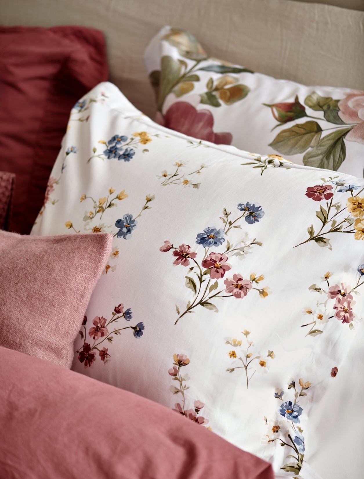 SOFT FIELDS dekbedovertrekset | cream tan