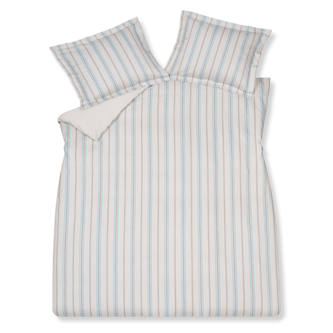 SERENE LINES dekbedovertrekset | powder blue