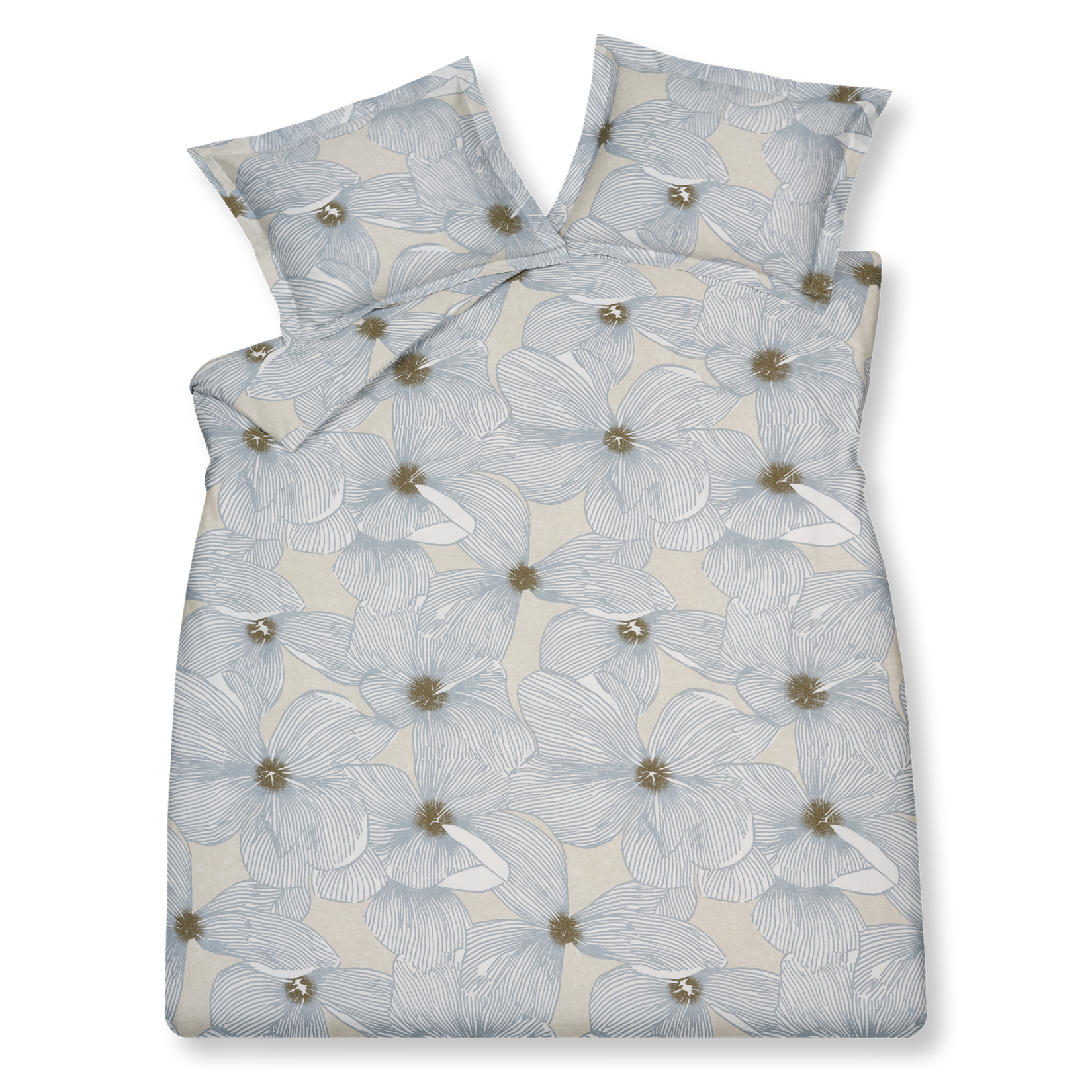MOONFLOWER XL dekbedovertrekset | stone