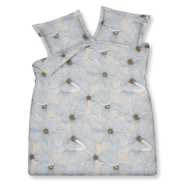 MOONFLOWER dekbedovertrekset | stone