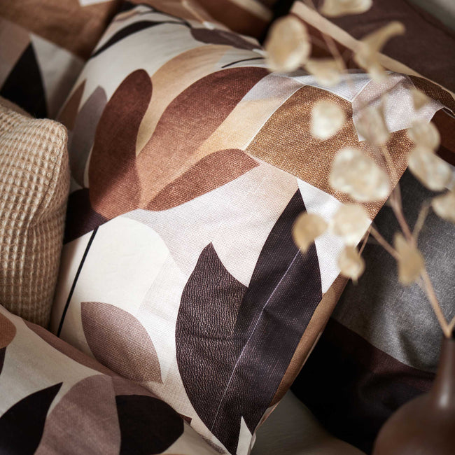 AUTUMN FERN dekbedovertrekset | taupe