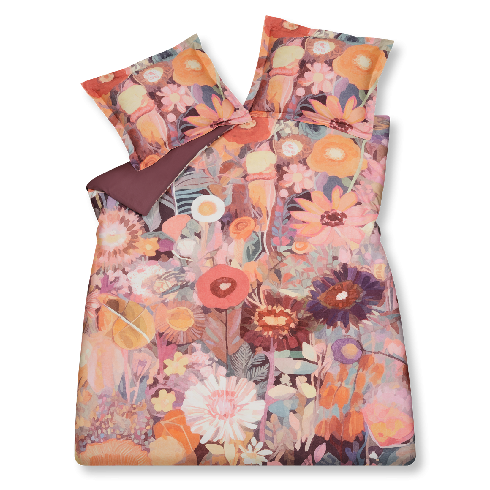 CORAL REEF dekbedovertrekset | multi