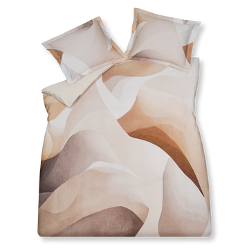 SCULPTED SAND dekbedovertrekset | stone