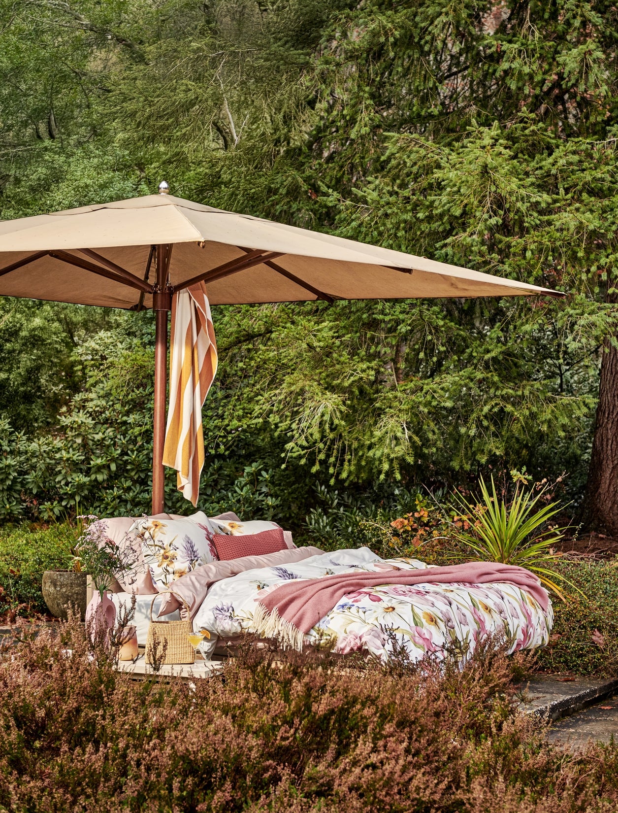 GARDEN GLITZ dekbedovertrekset | multi
