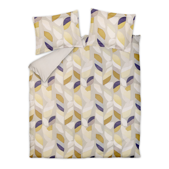 LEAFCODE XL dekbedovertrekset | pistache