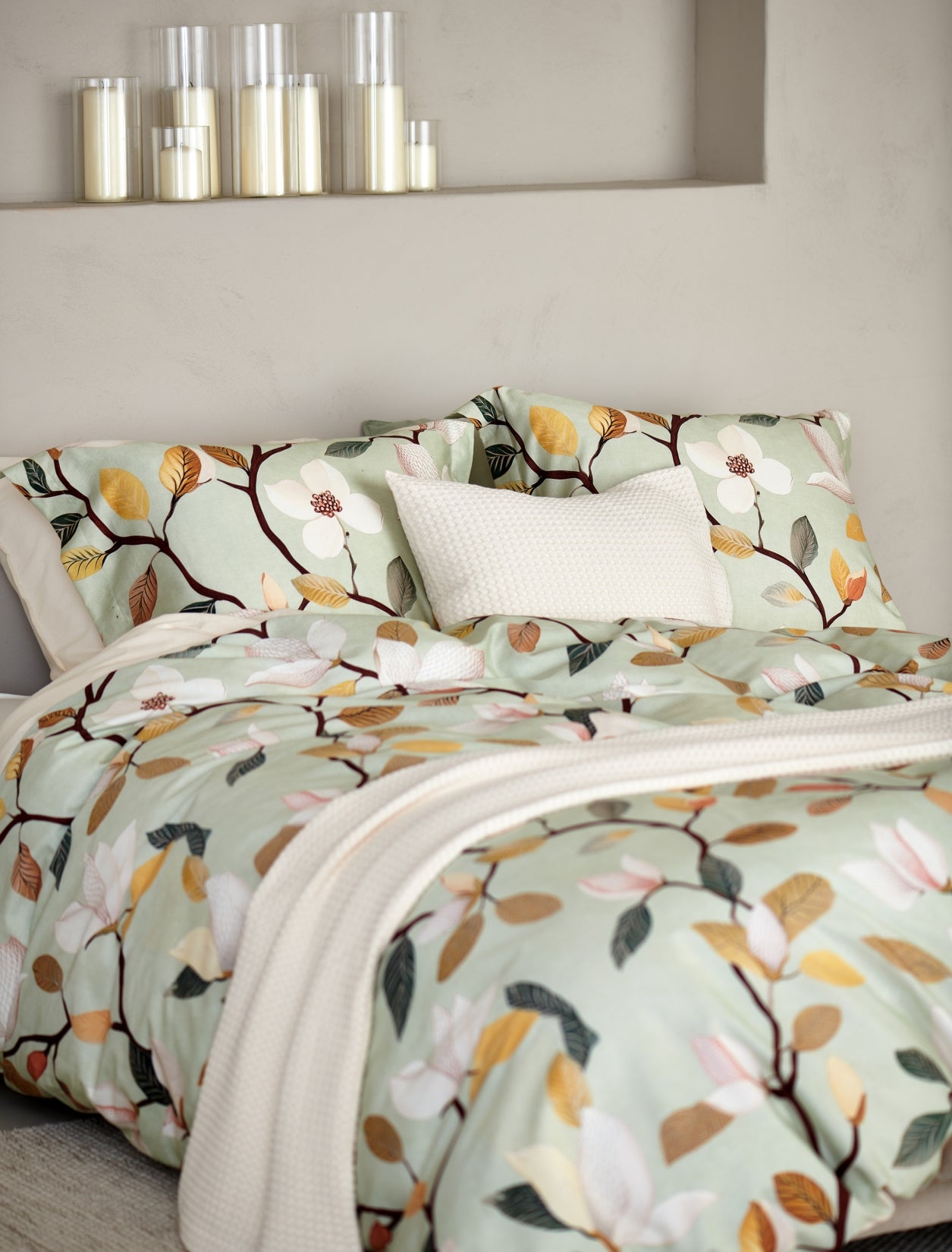 TWIGGY dekbedovertrekset | pistache