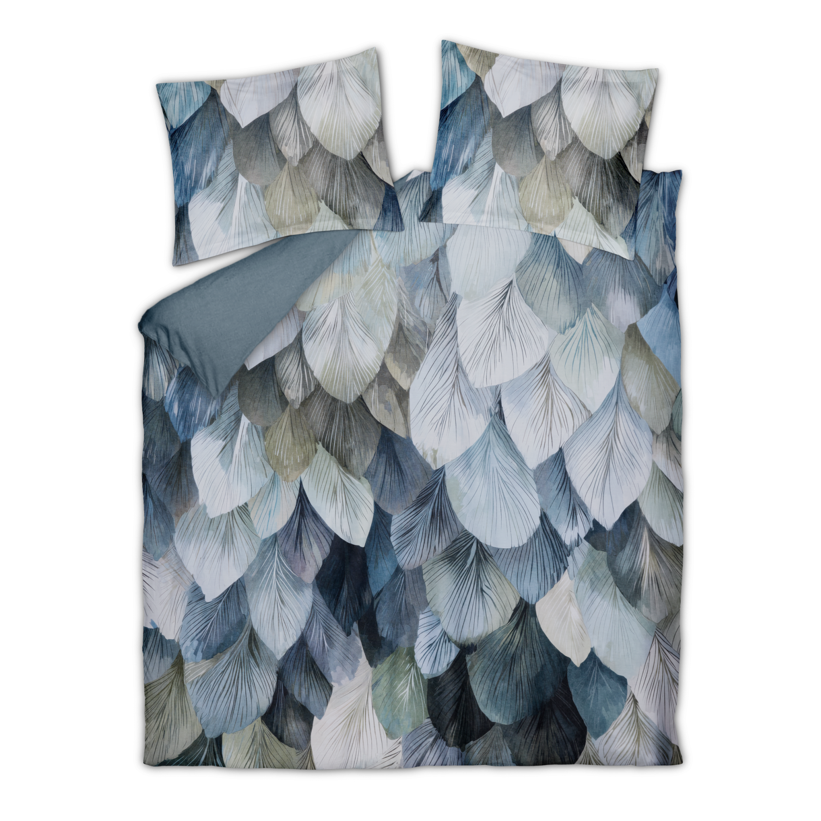 DAWNPETAL dekbedovertrekset | faded denim