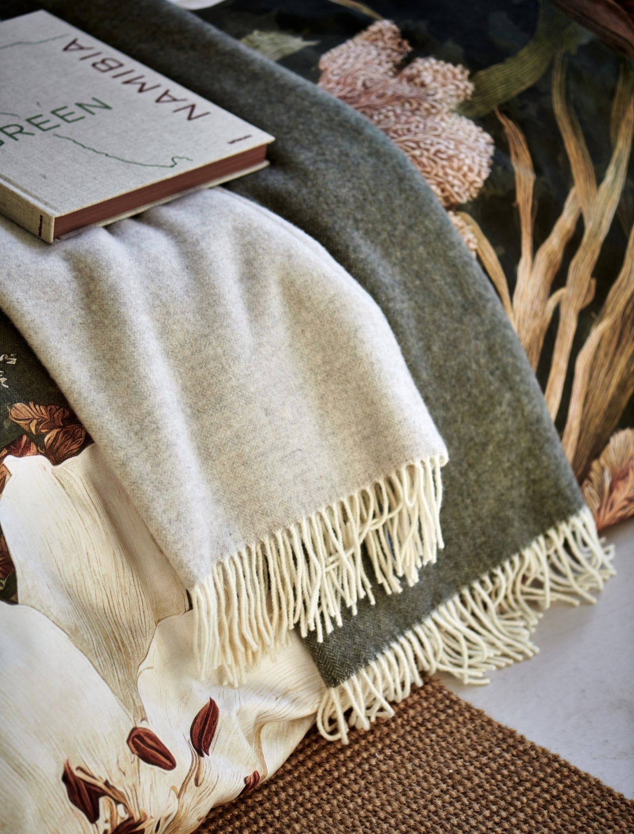 FLORALUXE dekbedovertrekset | thyme