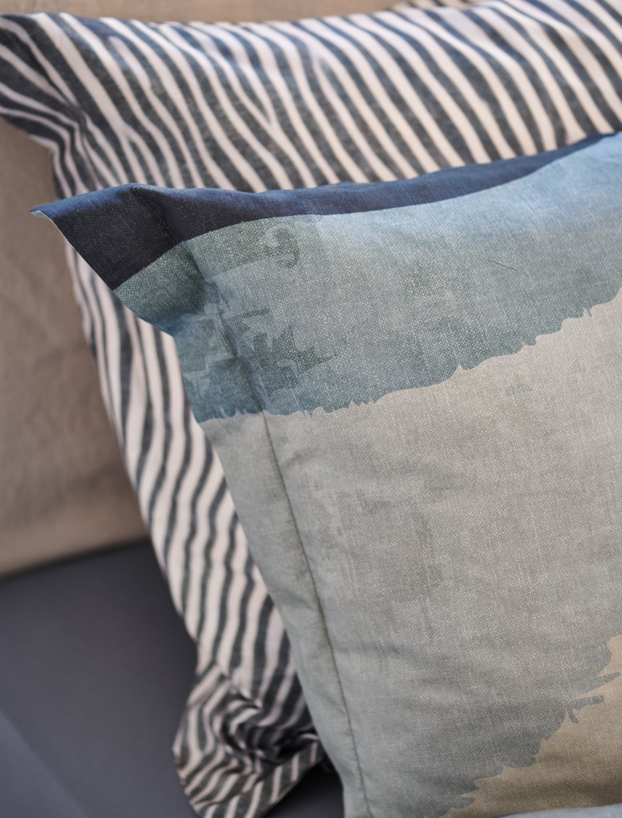 STUMBLE dekbedovertrekset | faded denim