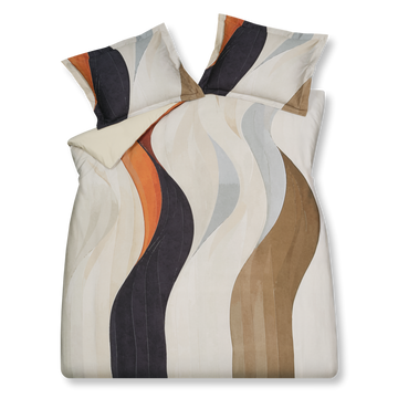 CURVA dekbedovertrekset | cream tan