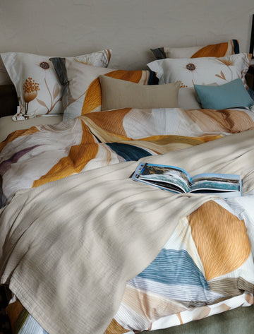 DAYDREAM XL dekbedovertrekset | cream tan