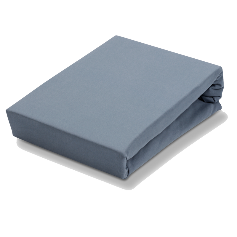 JERSEY SOFT topper hoeslaken | dusty blue