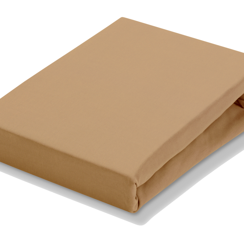 JERSEY SOFT 120 topper hoeslaken | toffee