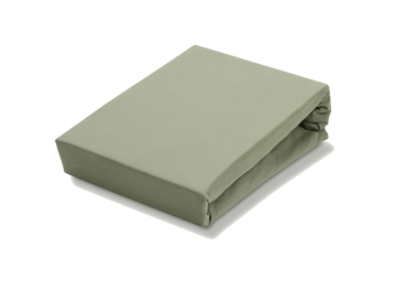 JERSEY SOFT 120 topper hoeslaken | light olive JERSEY SOFT 120 topper hoeslaken | light olive