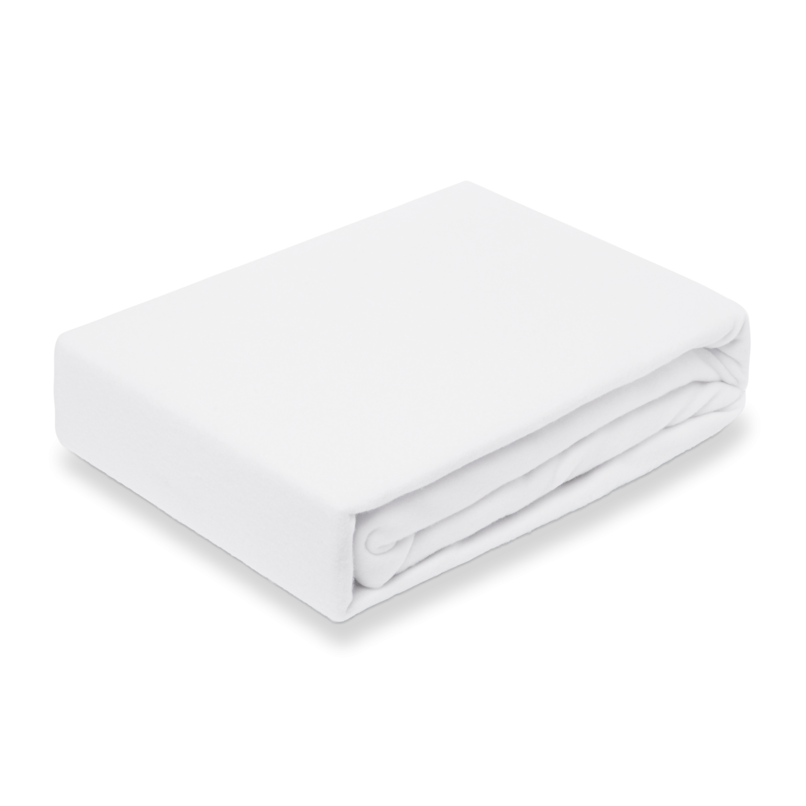 MOLTON STRETCH matrasbeschermer voor topper 120 | white