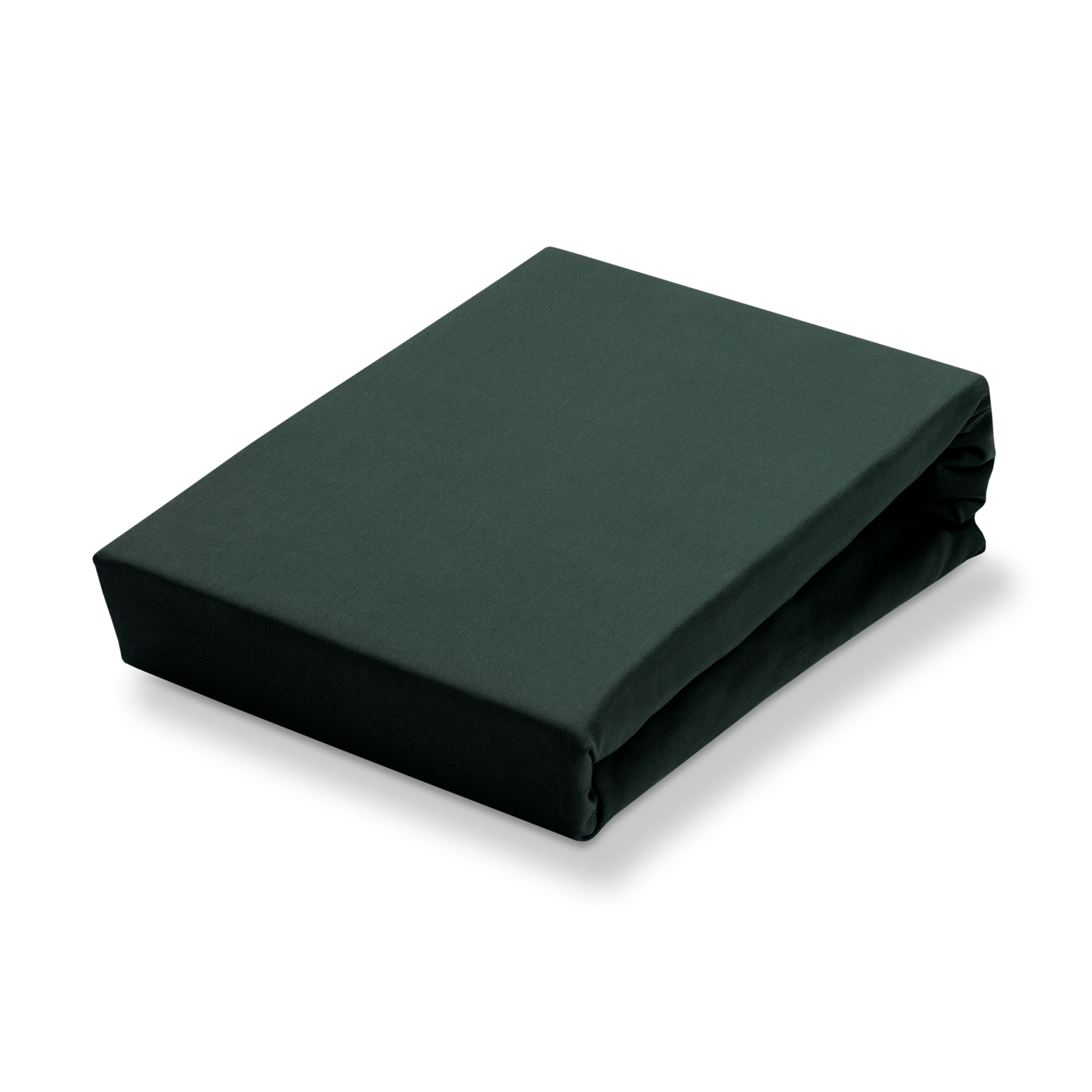 JERSEY SUPREME split-topper hoeslaken | dark green