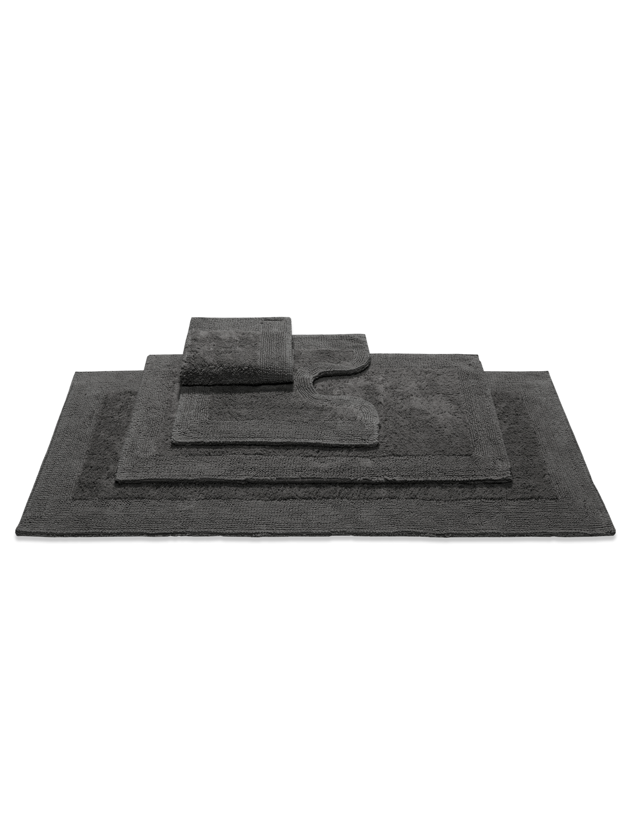 SCALA LUXURY  badmat | dark grey