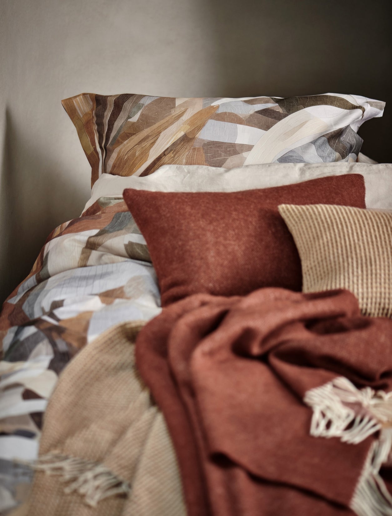 HOME BELLAVITA sprei | mocca