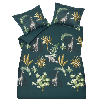 WILD THING dekbedovertrek | dark green WILD THING dekbedovertrek | dark green