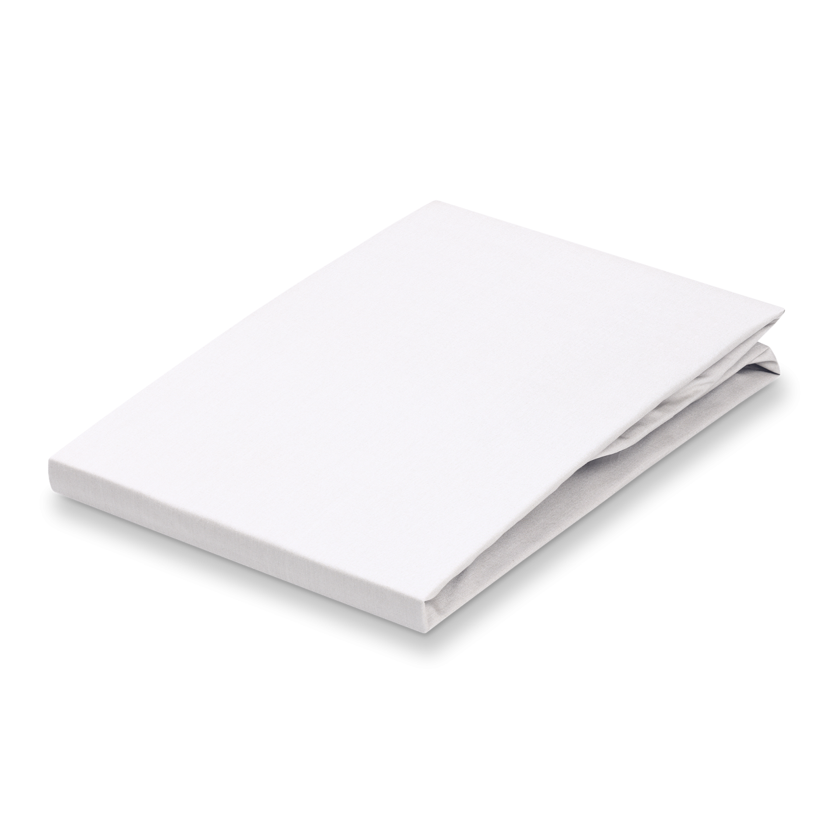 PERCALE topper hoeslaken | white