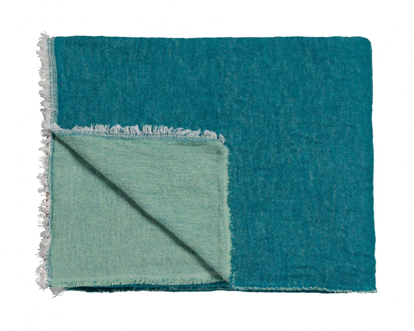 HOME 83  plaid | sea green