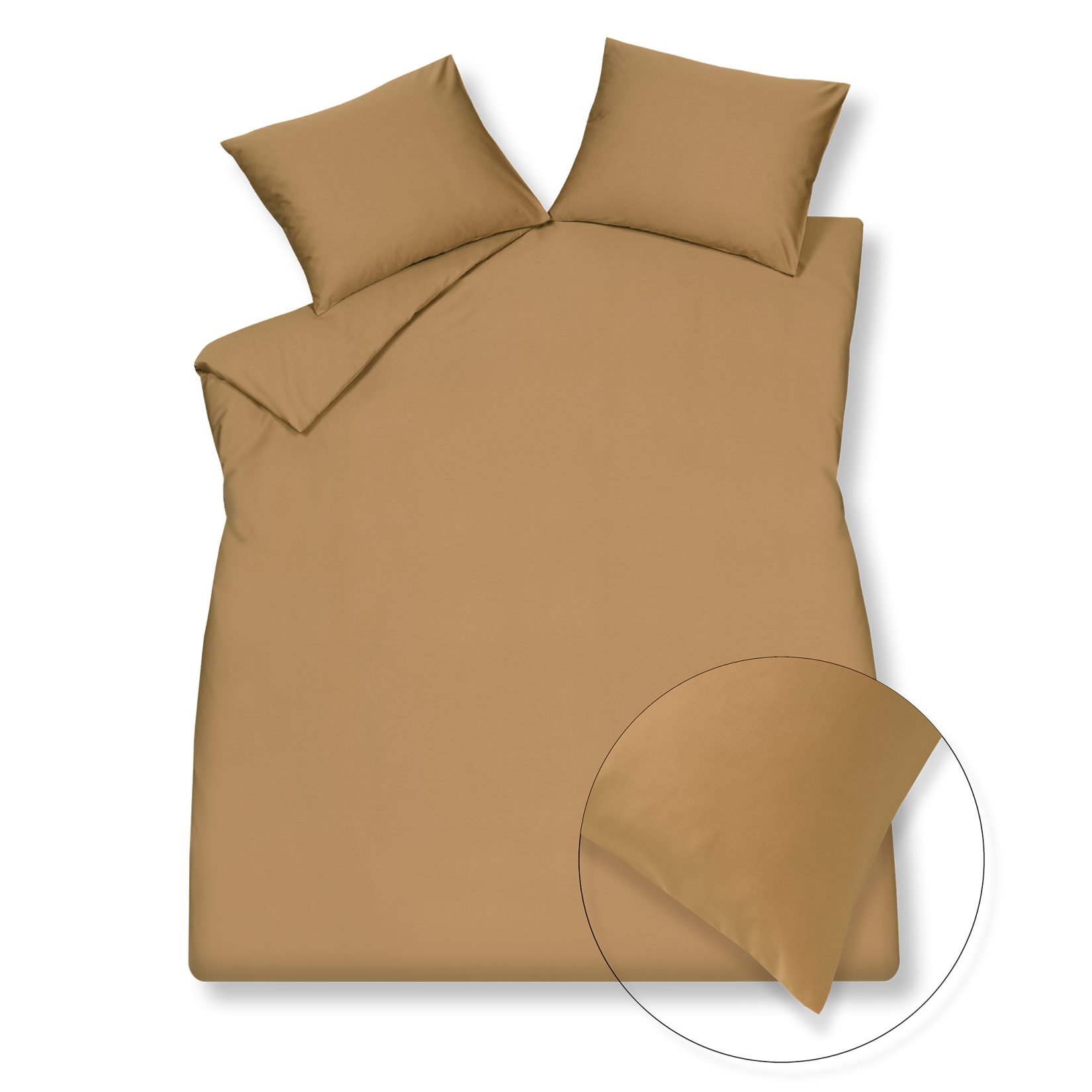 HOME 90 sateen 250 TC | toffee