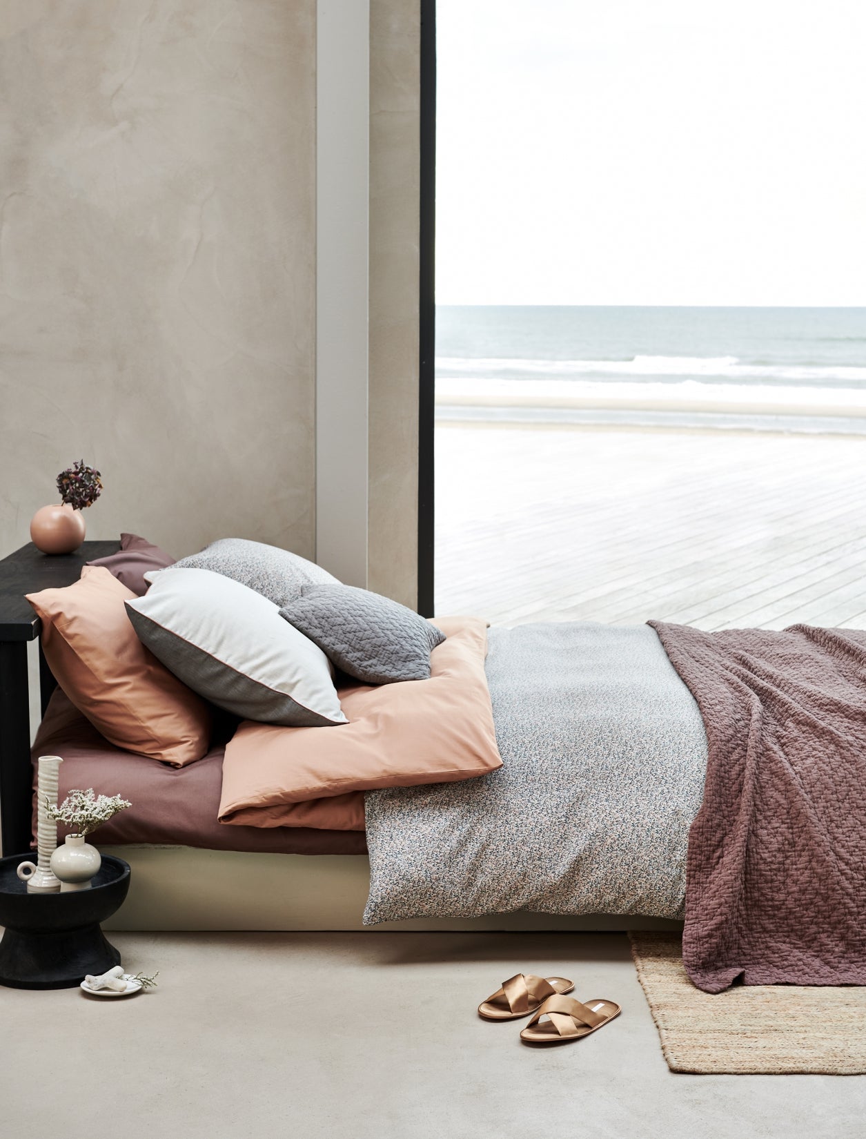 HOME 90 sateen 250 TC | brownie